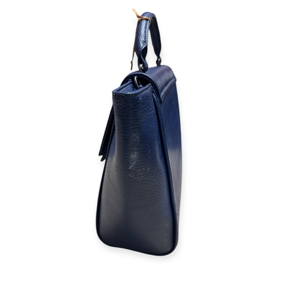 MATT & NAT Simoni Vegan Satchel Handbag, Dwell Collection - Allure Blue - Picture 4 of 9